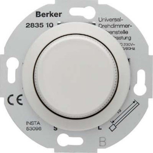 Hager Nostalgia – Mécanisme Variateur universel d'appoint blanc polaire