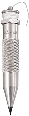 Starrett 177C Steel Plumb Bob, 240 g Weight