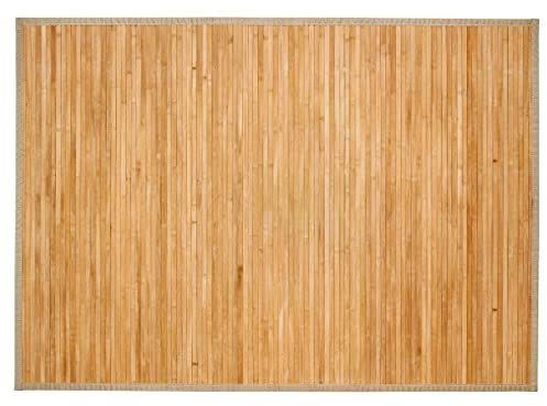 Atmosphera - Bambus-Lamellen-Teppich - natur 120x170 cm - Beige
