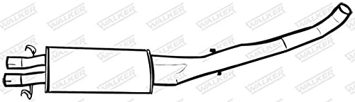 Walker 17877 Middle Silencer