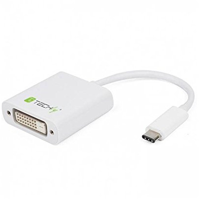 Adattatore Techly da USB 3.1 Tipo C M a DVI F