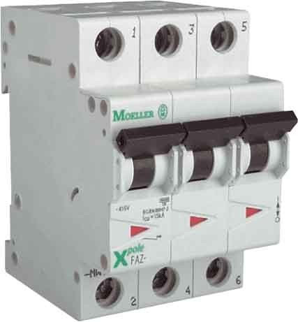 Eaton 278945 Leitungsschutzschalter, 10A, 3P+N, B-Char