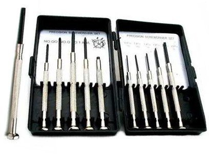 Genica Precision Jeweler Eye Glasses Screw Driver Set