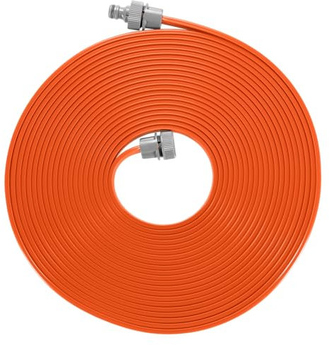 Gardena Tubo Irrigatore 7.5 m: Getto Nebulizzato per L'Irrigazione di Zone Lunghe e Strette, Pronto All'Uso, Ideale per Piante Delicate, Arancione (995-20)
