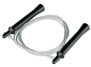 Kwon Springseil Bronx, Silber/schwarz, 2,70 m, 4080110