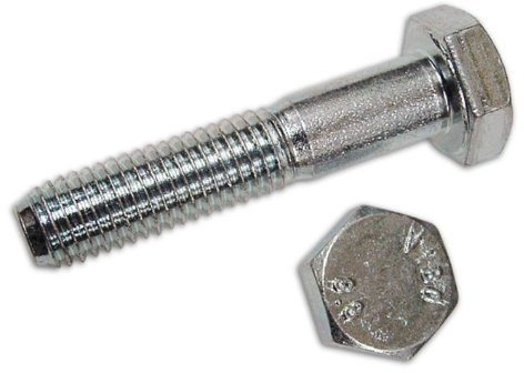 Bulloni Acciaio Zincato Classe 8.8 Te senza Dado 16x80 mm Filetto parziale 25 pz