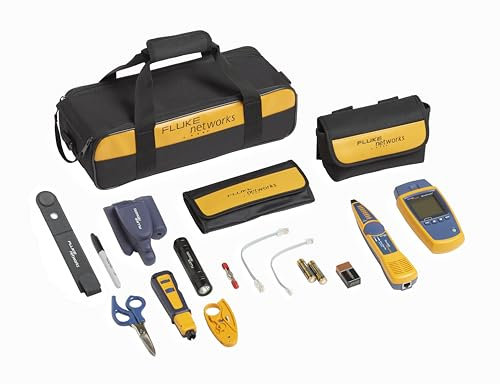Fluke Networks MicroScanner2 Termination Test Kit: MicroScanner2 + IST60 Pro-Tool Kit + IntelliTone 200 Probe