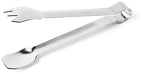 Vogue Food Tongs 8 - Stainless Steel Turner Tong for Grilling, Cooking, Flipping J605