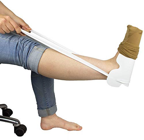 Skohorn för strumpor och strumpor, konturerad, klinik