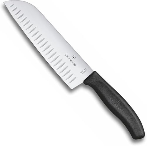 Victorinox Fibrox Black 17cm Santoku Knife 6.8523.17G