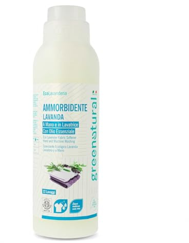 Green Natural Ammorbidente A Mano E In Lavatrice - Lavanda - 1 l