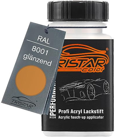 TRISTARcolor RAL 8001 Ockerbraun glänzend Lackstift 50 ml schnelltrocknend