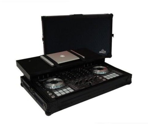 Gorilla Pioneer DDJ-SX / SX2 / DDJ-RX Padded Carry Flight Case with Laptop Shelf in Stealth Edition BLACK