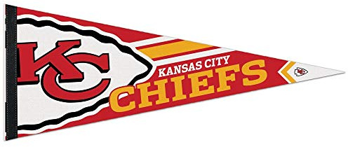WinCraft NFL 14514115 Kansas City Chiefs Premium Wimpel, 30,5 x 76,2 cm