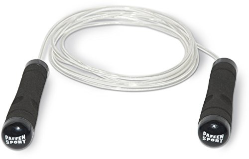 PAFFEN SPORT «Fit» PVC-Springseil - Längenverstellung & gepolsterte Griffe