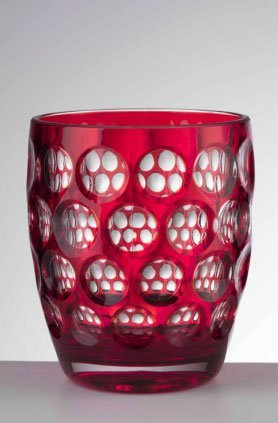 Mario Luca Giusti Lente Tumbler Red by Mario Luca Giusti
