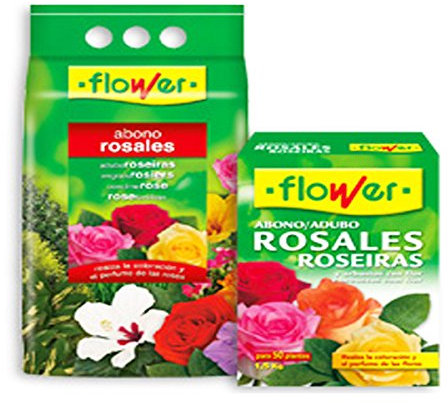 FLOWER 10744 - abono Rosales, 4 Kg