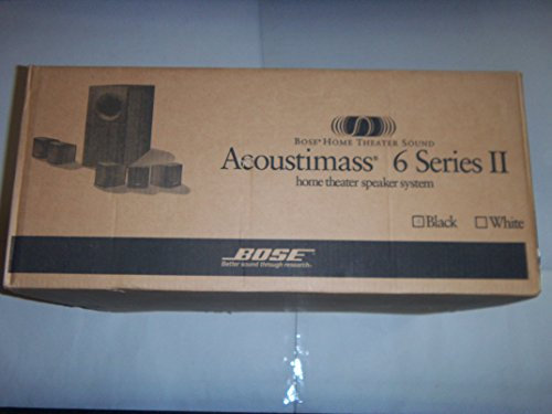 Bose Acoustimass 6 II Lautsprechersystem, Anzahl der Lautsprecher: 6
