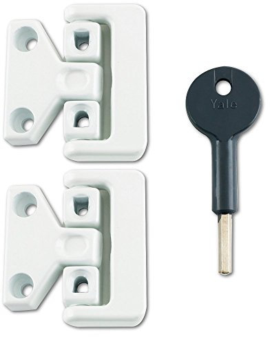 Yale Pack of 2 Chubb 8K106 Window Lock White Finish