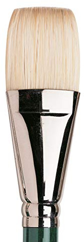Winsor & Newton 5973718 Winton Flachpinsel- Nr.18- 42 mm, für Ölfarbe, Acrylfarbe und Alkydfarbe