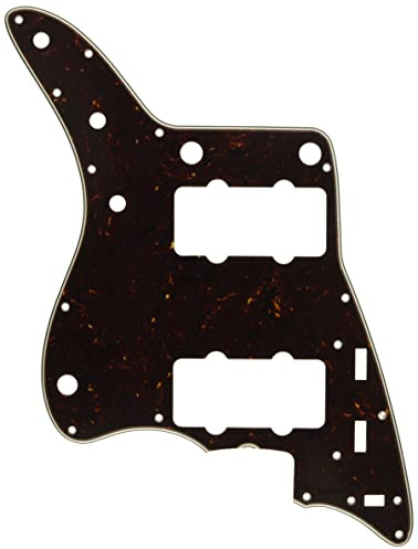Fender 009-4459-049 Pure Vintage 3-Ply 13-Hole Mount Brown Shell '65 Jazzmaster Pickguard