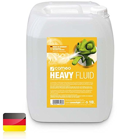 Cameo HEAVY FLUID 10 L - Liquide pour machines à fumée à très forte densité et très longue tenue 10 L