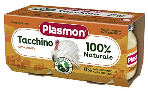 Plasmon Omogeneizzato Tacchino 2x80g