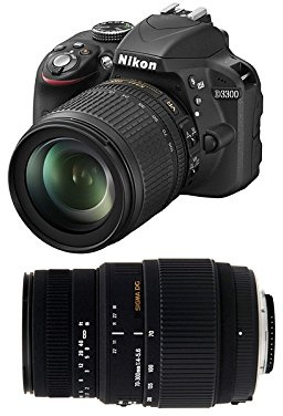 Nikon D3300 + 18-105 VR + SIGMA 70-300 DG MACRO