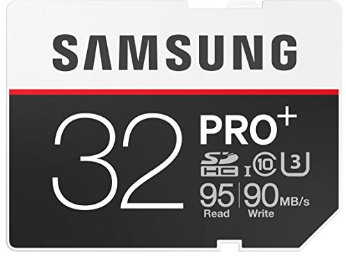 Samsung Speicherkarte SDHC 32GB PRO Plus UHS-I Grade U3 Class 10 (bis zu 95MB/s lesen, bis zu 90MB/s schreiben)