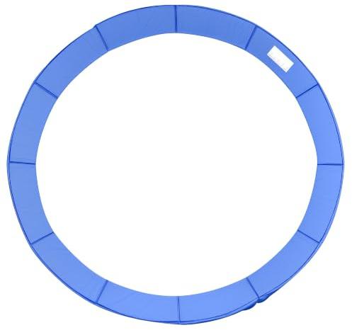 HOMCOM 12ft Trampoline Pad Surround Pad Thick Foam Pads Padding Replacement Spare- Blue