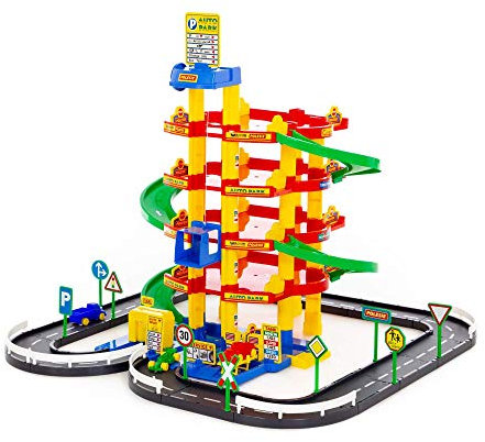 Wader Garage Parkhaus Parkgarage Autogarage 5 Ebenen und Spielstraße