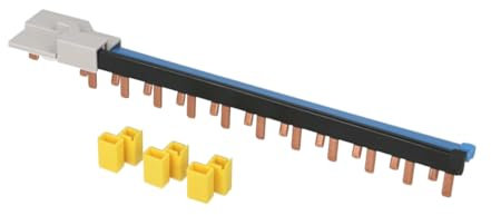 peigne interdiff - raccordement à vis - n+p+capot - 13 modules - abb 190160