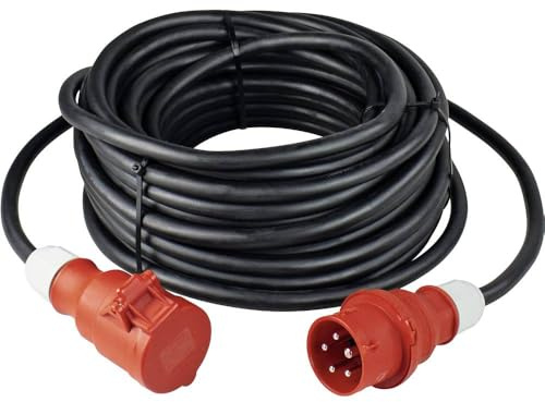 as - Schwabe Starkstrom Verlängerungskabel 10 m H07RN-F 5G2,5-60517