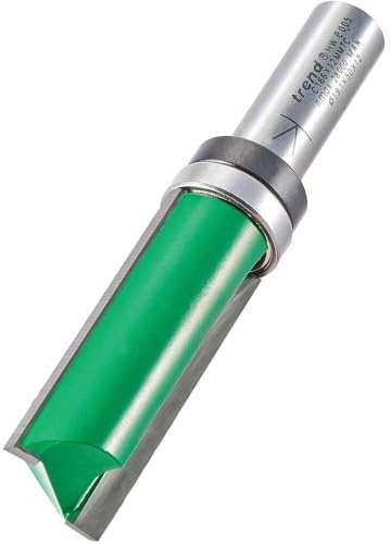 Trend Guided Profiler Router Cutter, 12mm Shank, TCT, 19.1mm x 50mm | Ideal For Smooth Guided Profiling Cuts With 12mm Shank, 19.1mm Cut Diameter And 50mm Cut Length, C166X12MMTC