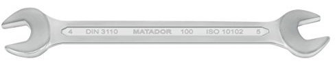 Matador chiave a forchetta doppia, 4 x 5 mm, 0100 0405