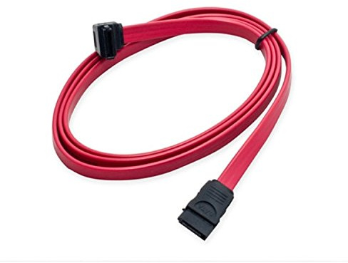 Connectland NAP-SATA-SATA-1M Nappe SATA 150 1 m Coudé/Droit Rouge