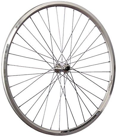 28 Zoll Vorderrad Ryde X-Plorer Hohlkammer Shimano HB-QC300 Nabe Disc CL Silber