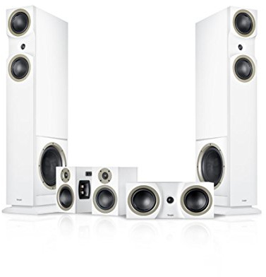 Teufel Theater 6 Hybrid 5.2 5.1Kanäle Weiß Lautsprecherset - Lautsprechersets (5.1 Kanäle, Heimkino, Weiß, MDF, AV-Receiver, D)