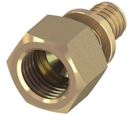 Uebergangsmuffe TECEFLEX 705102 16xRp 1/2 IG, aus Rotguss, p.Stueck