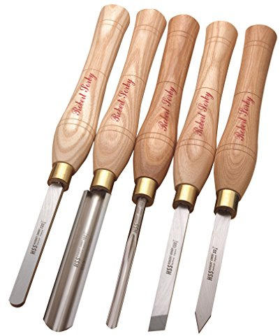 5pc. Robert Sorby #52HS Woodturning Tool Set