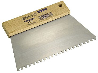 Connex Zahnspachtel 180mm Z. C1 4,0x4,00mm