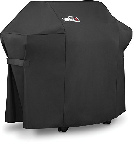 Weber Grillabdeckung für Spirit 220 und 300 Serie, 52 x 42,8 Zoll, Schwarz