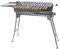 Andreas Dell Premium Holzkohlengrill | Tragbarer Klappgrill Grill mit Aschesschublade, Spießen & Grillrost | Perfekt für Garten, Camping & Terrasse