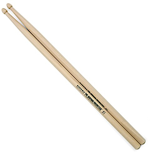 ROHEMA Trommelstöcke Natural-Serie, Hickory unlackiert, 7A