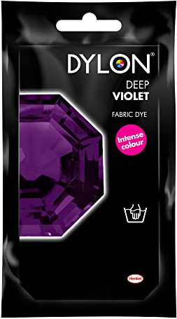 Dylon Fabric Dye, Intense Violet, 50g
