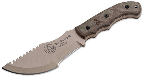 Tops Knives Unisex Knives Tom Brown Tracker Tan färdkniv, brun, en storlek EU