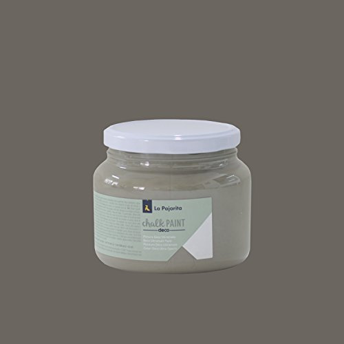 La Pajarita 104991 Pintura para Decoración y DIY, Chalk, 1, Gris (Vintage)