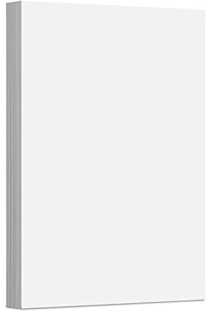 Extra Thick White Cardstock Paper – Heavyweight Card Stock for Arts and Crafts, Invitations, Brochures, Greeting Cards | 100lb Cover Stock (270gsm) | Acid-free and Lignin-free | 50 Sheets | 11 x 17