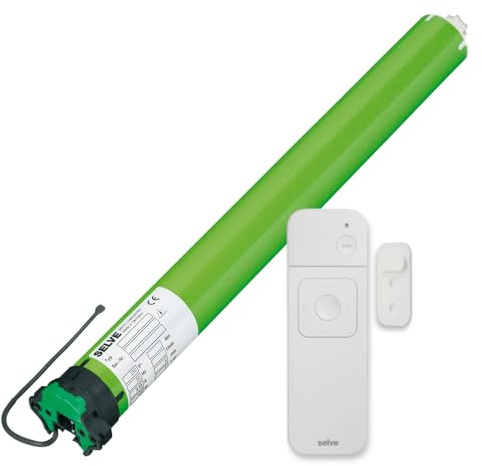 SELVE SEL Plus-RC, Funkmotor, inkl. Funksender, Adapter, Lager und 2,5 m Kabel, Leistung/Wellengröße:2/10 - für Achtkant-Welle SW 60