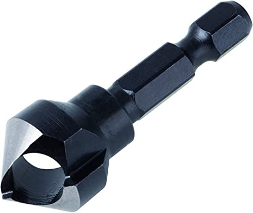 wolfcraft 4373000 Fraise pour trou transversal WS 1 tranchant queue 6 pans Ø 16